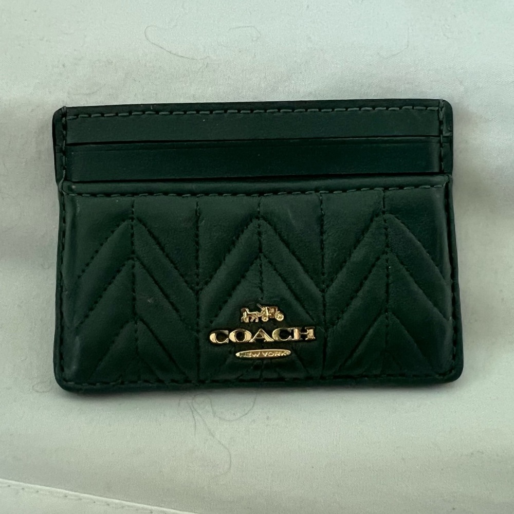 Green Coach Cardholder